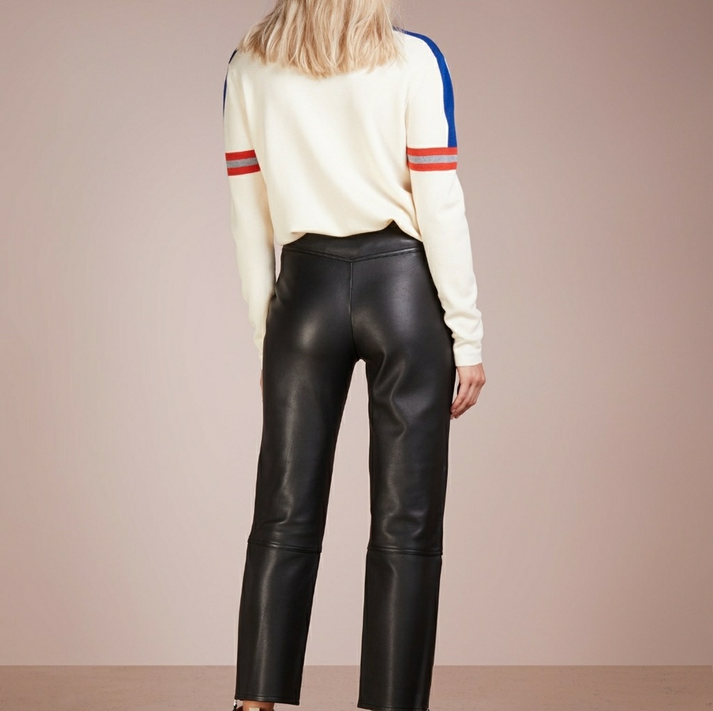 BY MALENE BIRGER black leather trousers - Picture 3 of 5